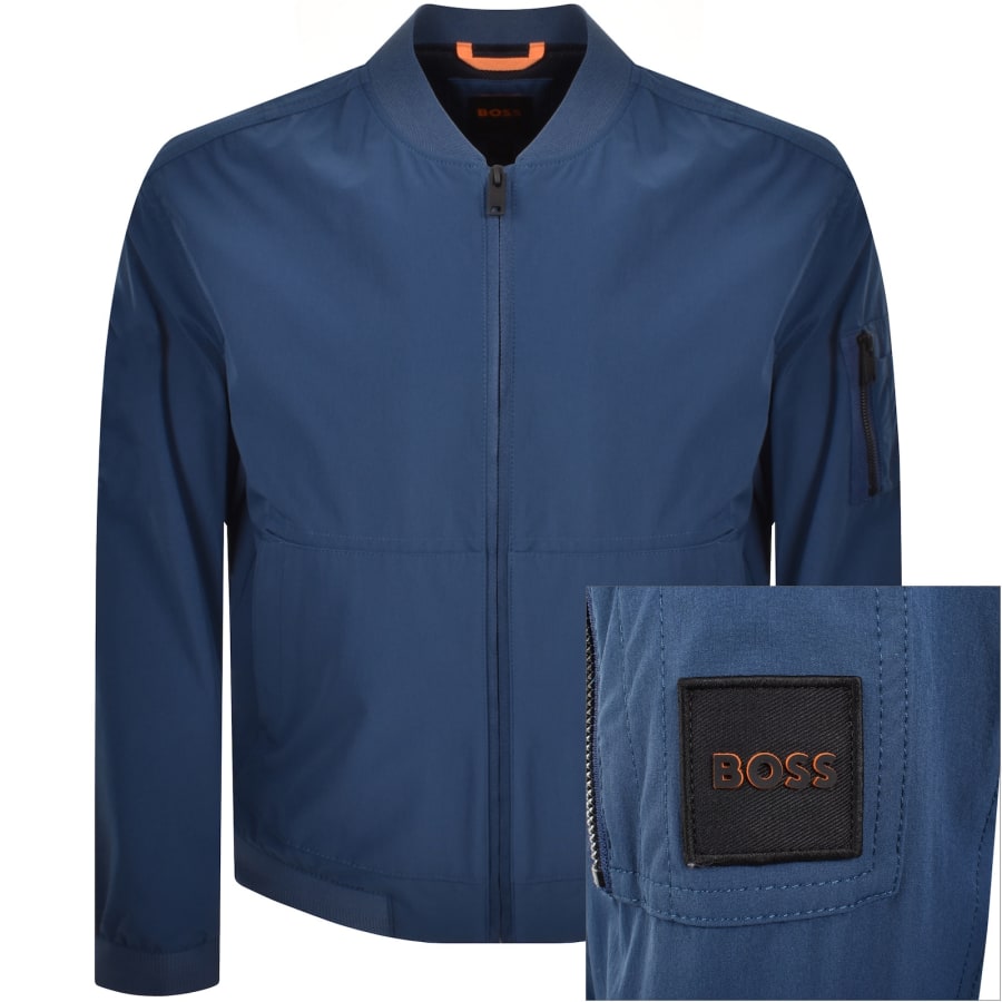 BOSS Oneth Jacket Blue | Mainline Menswear us